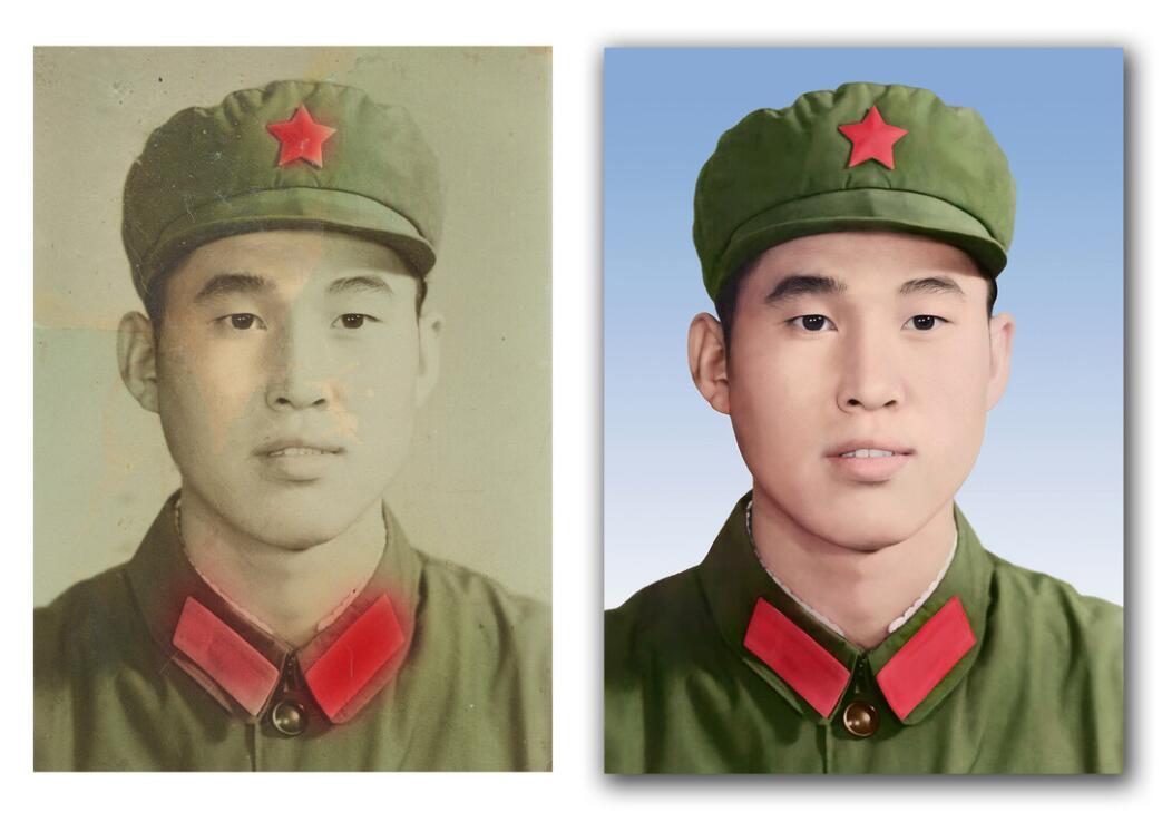 吉林破损照片修复-18